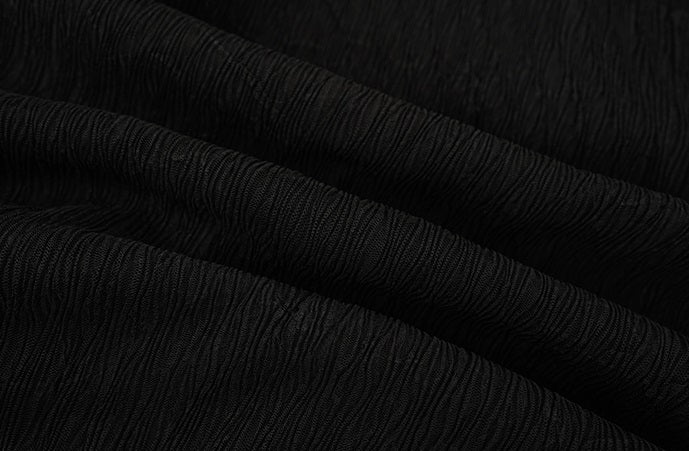 HECO Chinese style wrinkle elastic age-reducing temperament Skirt- ELLA.