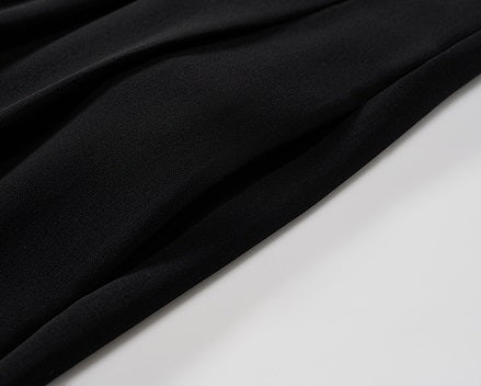 COMME MOI Lu Yan Designer's new commuter acetic high-waisted double-pleated wide-leg pants - MARD.