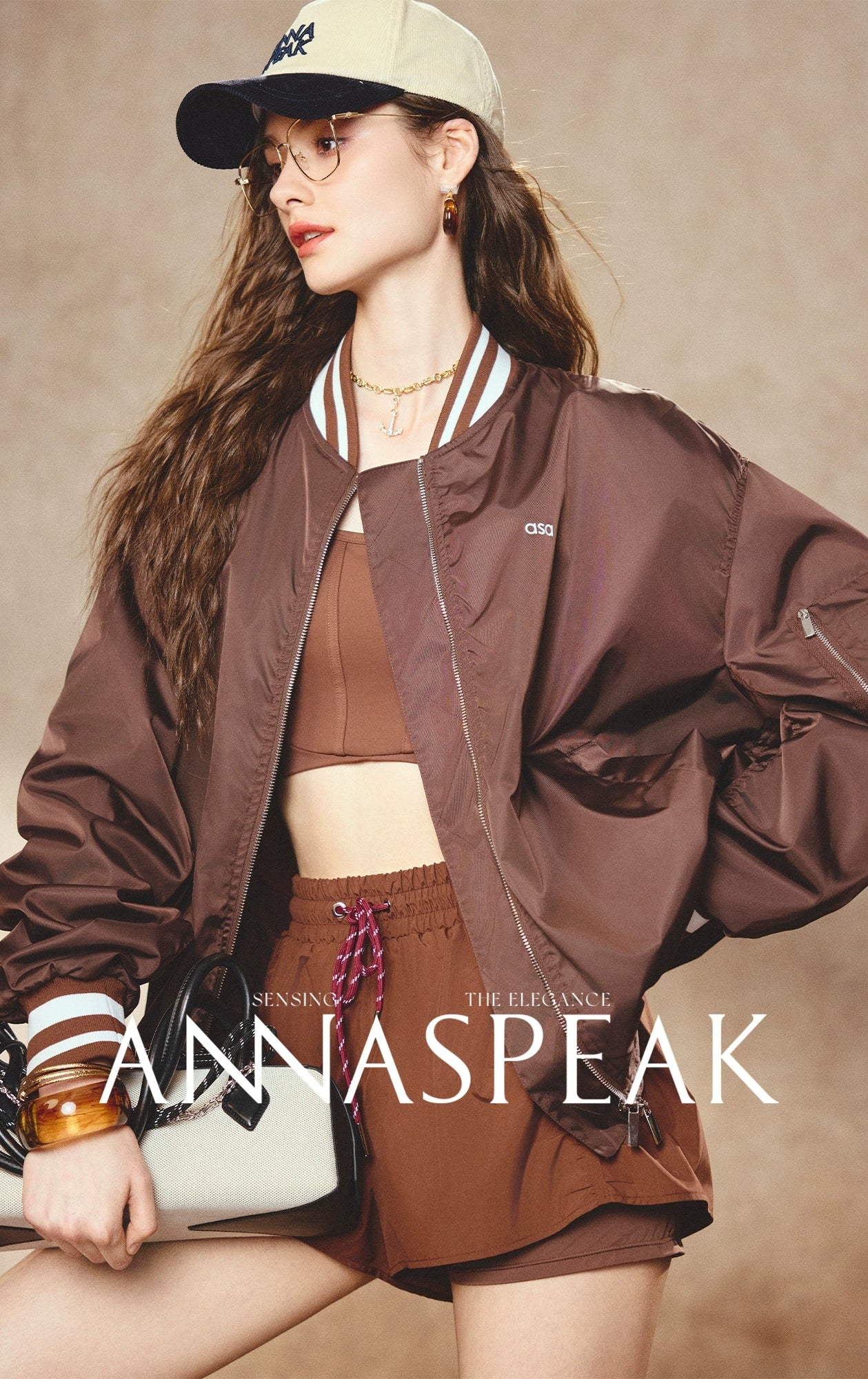 ANNASPEAK collar bomber jacket-ELI.
