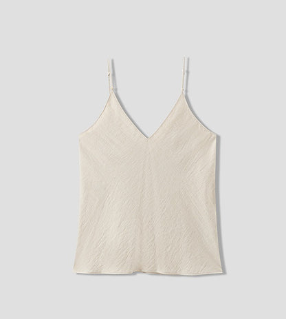 COMME MOI Summer Fashion Beaded V-Neck Suspender Layer - CHLOE.