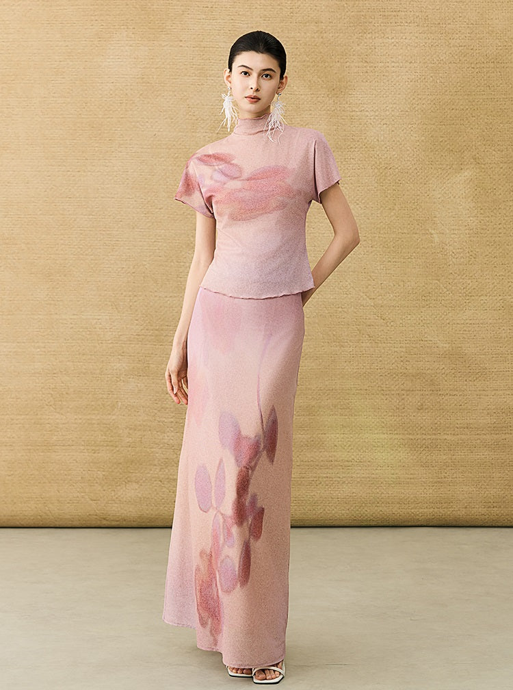 HECO Chinese Gradient Smudge T-Shirt - INIT.