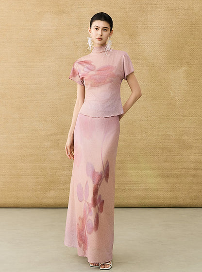 HECO Chinese Gradient Smudge T-Shirt - INIT.