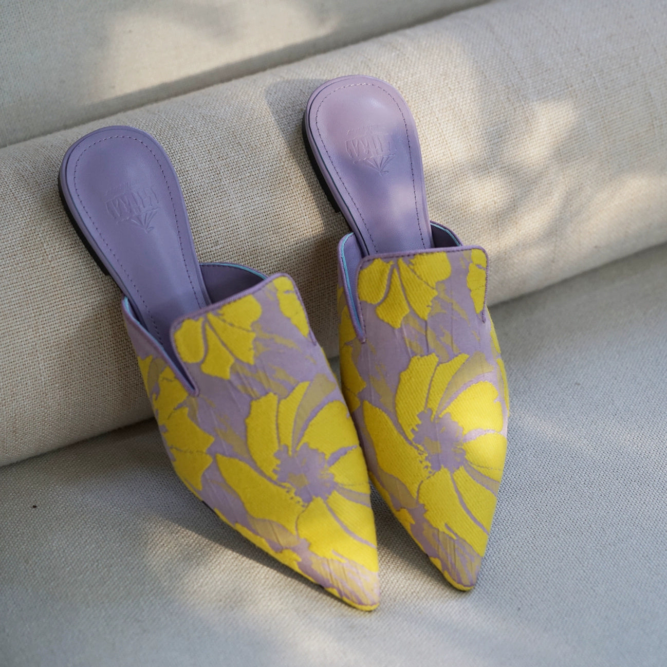 B-FEI handmade flower single shoe sandals-RAJI.