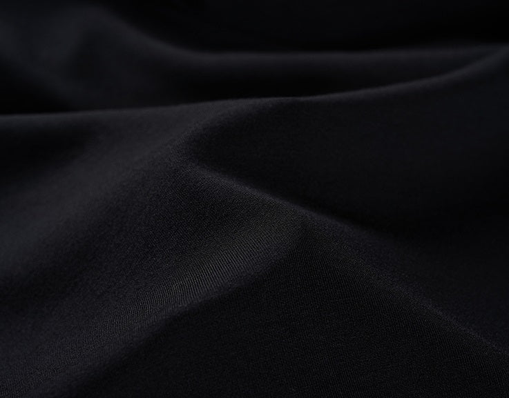 COMME MOI Lu Yan designer new women's fake two-piece irregular dress - HAPPY.