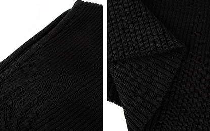 HECO Chinese comfortable neck sleeveless knitted T-shirt - QUEEN.