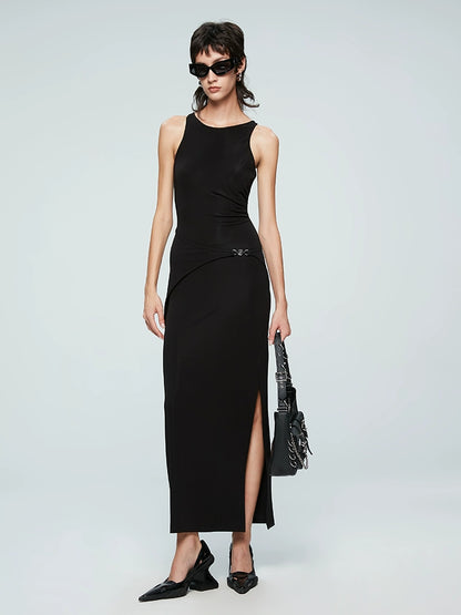 ANNAKIKI Deconstructed Four-pointed Star Split Dress Shoulder Jacket-WEEWKIE