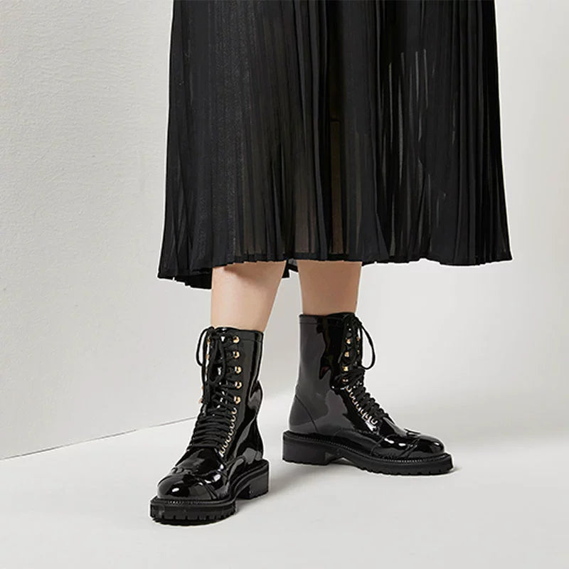 B-FEI street British style motorcycle boots-CARTY.