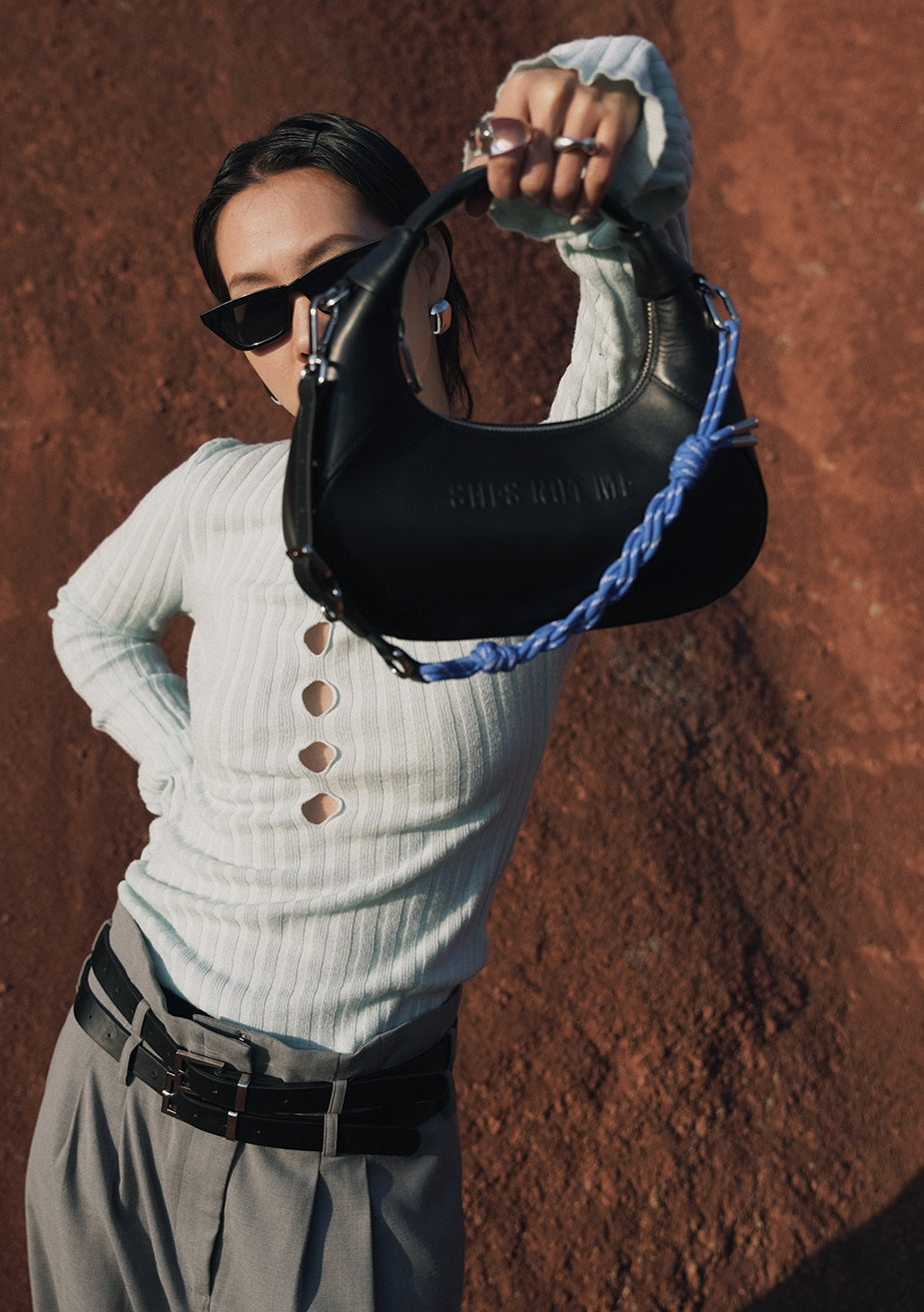 IUBALLET Chic Half-Moon Armpit Bag - COOPER.