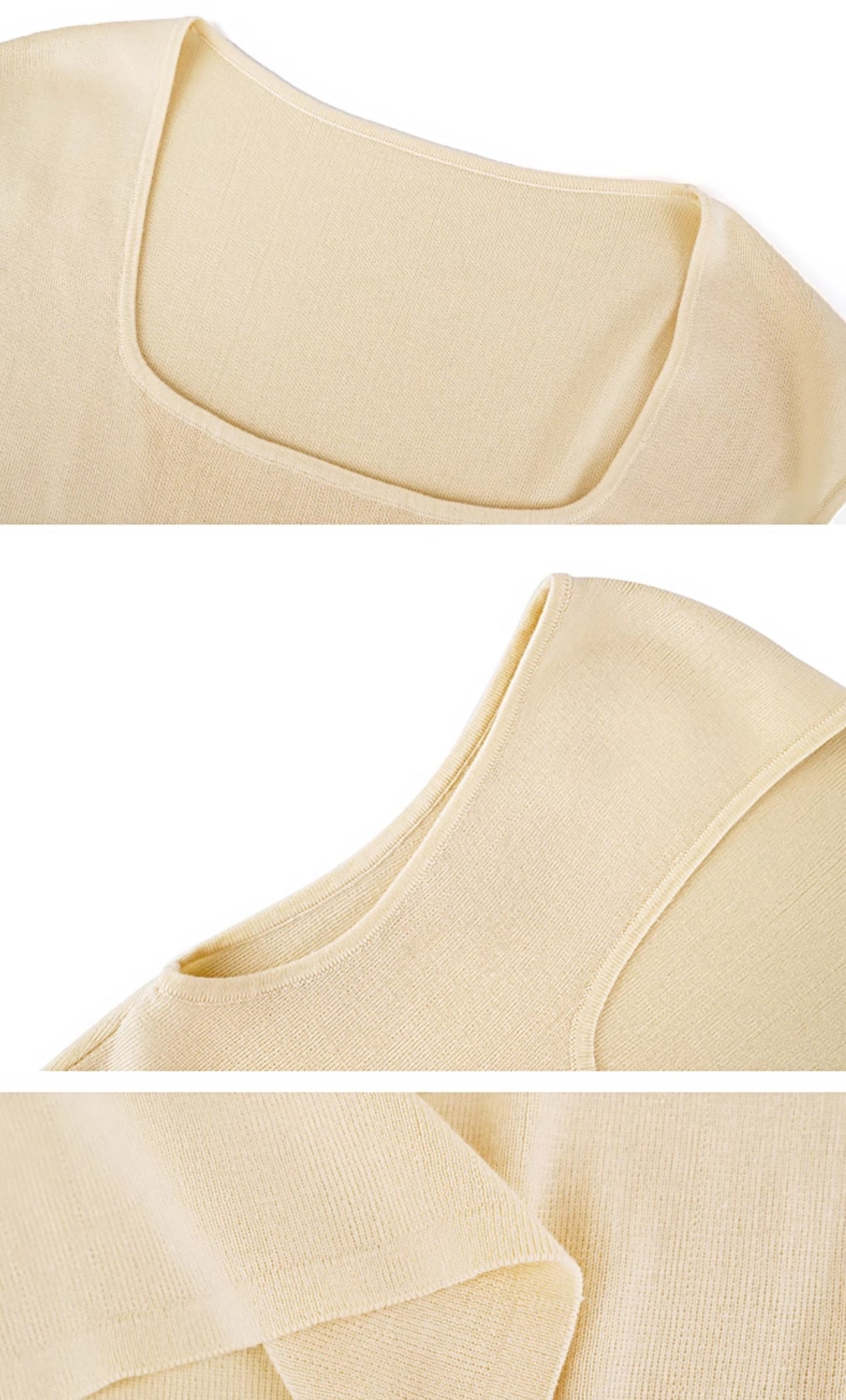 HECO Chinese U-neck Shoulder Top Early Summer Popular Cool Wear - MART.