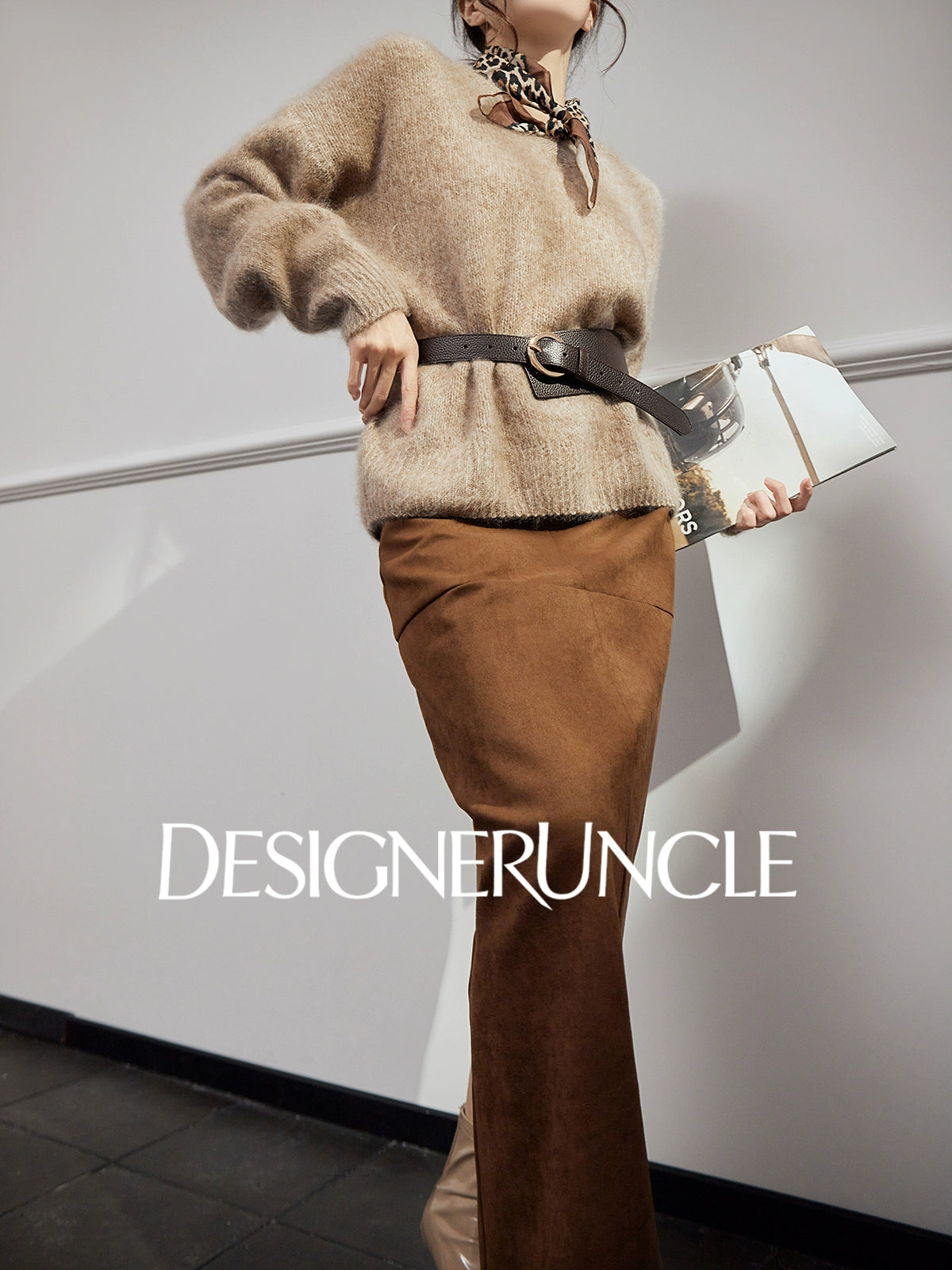 DGU "Nixiang" Raw Coconut Sweater New Lazy Style Loose and Versatile Slimming Temperament Top - Alexander.