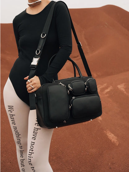 IUBALLET Leather Large Commuter Bag - ETERNAL.