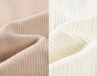 COMME MOI Lu Yan designer new women's Henry collar wool base T-shirt - PRIDE.