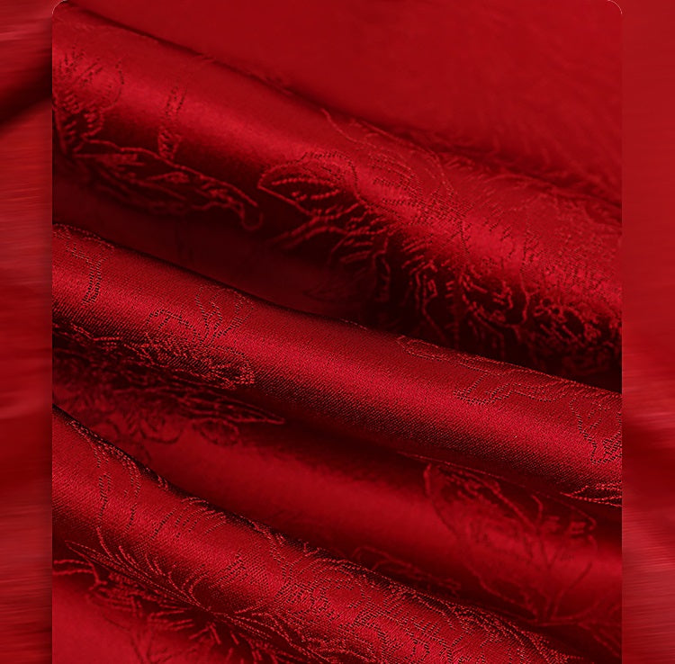 HECO Chinese Style Improved Small Stand Collar Shirt - HEAT .