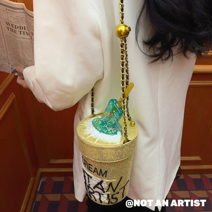 NOT AN ARTIST Dessert color aesthetics  jelly texture popsicle melt bucket bag - SHADE