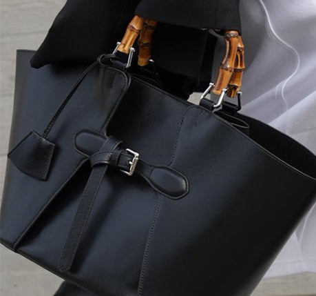 IUBALLET Genuine Leather Large Commuter Tote Bag - LIFT.