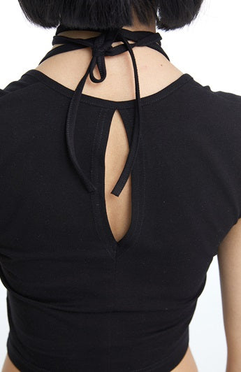 TINY IN cut-out drawstring short women's top-FANTA