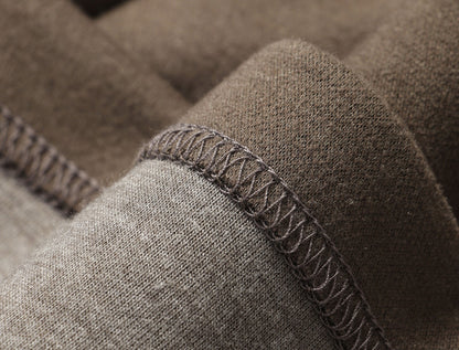 WANGXO | Heavy Acetate Wool Double Waistband Floor-Length Horseshoe Pants-NES.