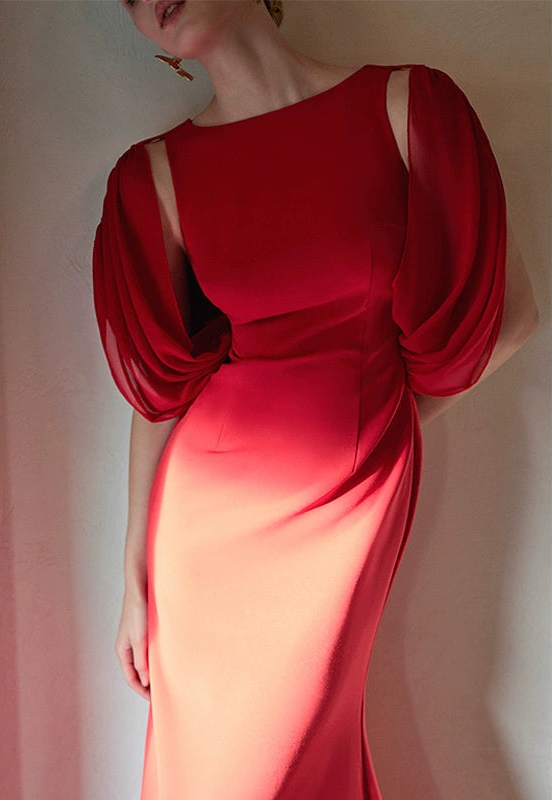 GOUDIN light luxury French elegant dress-KAI.