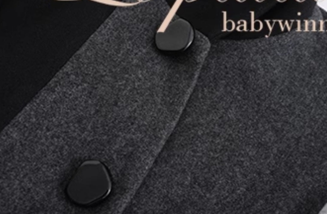 Le Palais Vintage silhouette gradient irregular Mauni umbrella long coat-INDI