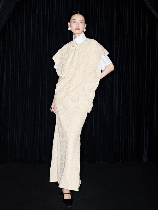 M essential Mackay designer brand Origin jacquard irregular loose fit - sly.