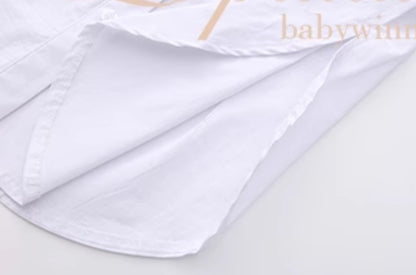 Le Palais Vintage Original languid sexy off-the-shoulder slim white shirt-BEA.