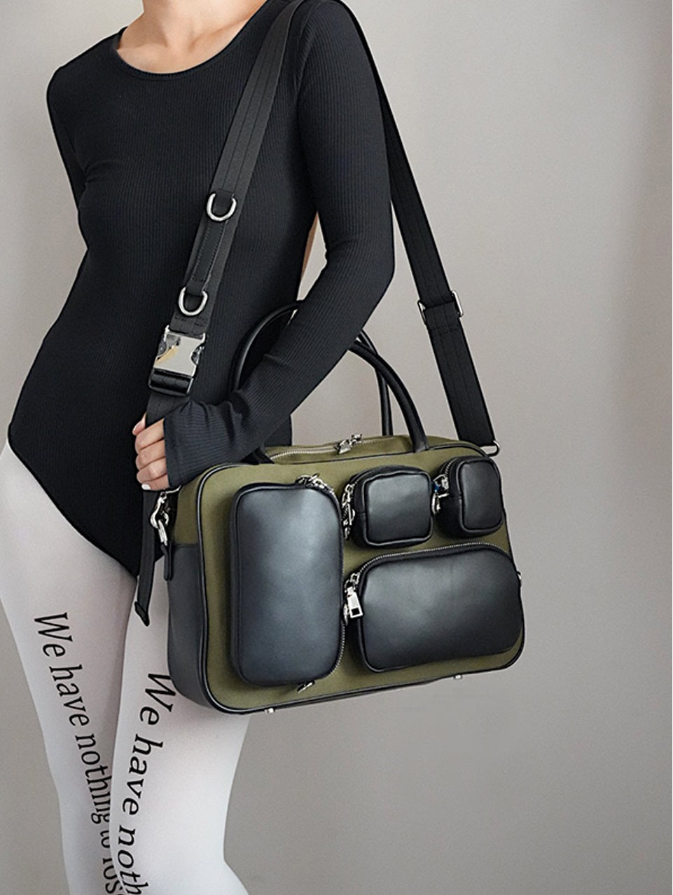 IUBALLET Leather Large Commuter Bag - ETERNAL.