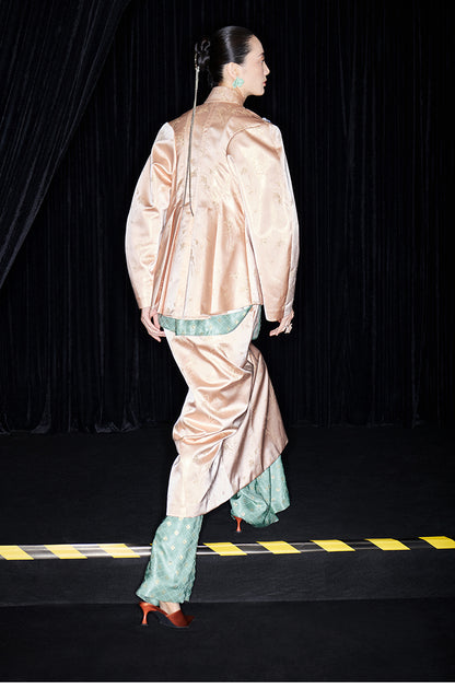 M essential Mackay designer brand Sea Cliff Tassel Beaded Shirt - plain.