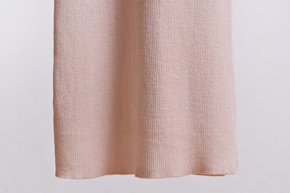 DOLLY Luxury Simple V-Neck Sleeveless Slim Fit Knitted Split Hip Date Dress-KELA