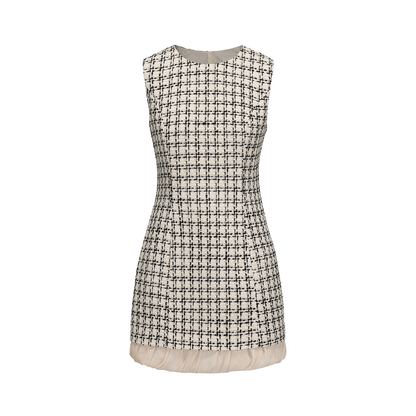 ATELIER MISS LU Hem Soft Yarn Slim Small Fragrance Dress - GRAN.