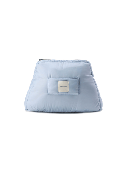 AtelierMissLu Fall/Winter 2024 Glacier Blue Trapezoidal Wristbag - CIDER