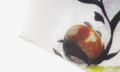 ZHUCHONGYUN2025 silk print floral long dress-KOKO.