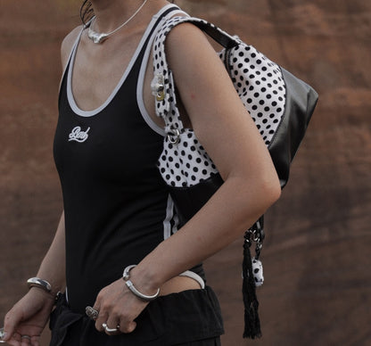 IUBALLET New Horsehair Contrast Armpit Spice Girl Bag - BALANCE.