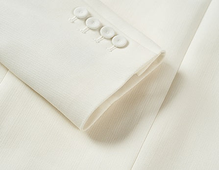 COMME MOI Lu Yan designer's new wool twisted short suit - DECKS.