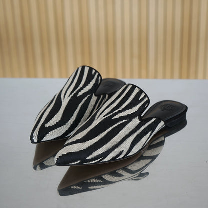 B-FEI female flat half slippers-LIVRE.