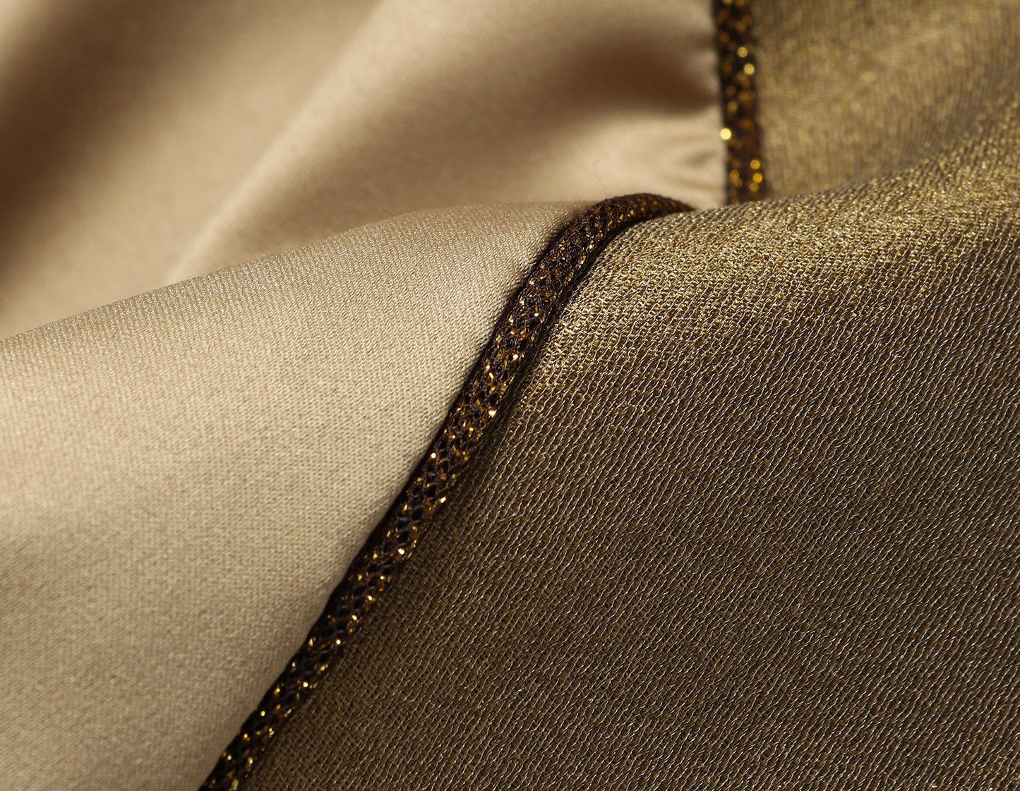WANGXO | High-End Luxury Silk Brocade Luster Stand-Up Collar Waist 3D Pocket Jackets-VERA