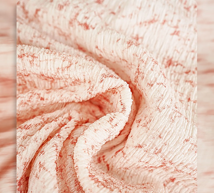 HECO Chinese style women's summer shirred waist temperament buckle long skirt - QUEEN.