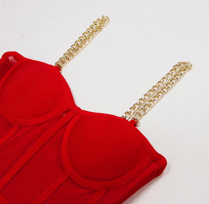 DOLLY Elegant Purple Sleeveless Corset Backless Hip Wrap Mesh Party Dress-BABA