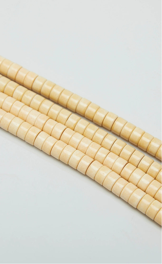 ZHUCHONGYUN Summer Oriental Bead Ebony Oxide Stone Beaded Necklace-GOLDIE