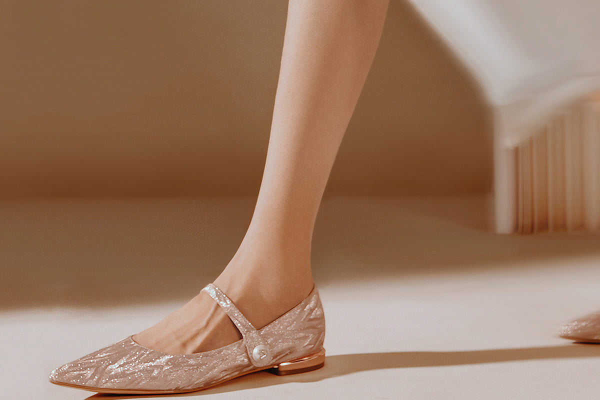 PJJUU Xiuhe dual-purpose low pointed flat shoes - SLIGHT.