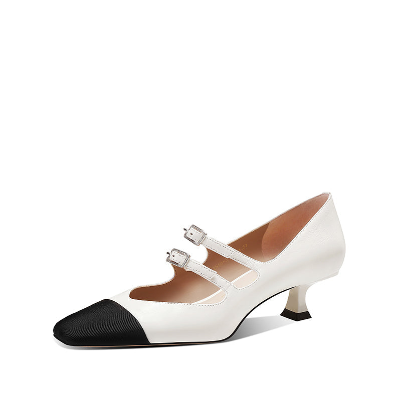 Pjjuu French Mary Jane Small Cat Small Fragrance Shoes - GUARD