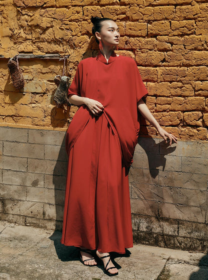 HECO Chinese Slightly Transparent Flowing Shawl Outer Jacket Fairy cape top - TRUST.