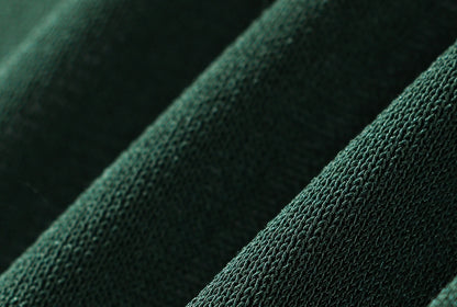 WANGXO |Vertical-Cut Acetate Double-Sided Threaded Halterneck Knitted Top -VELA