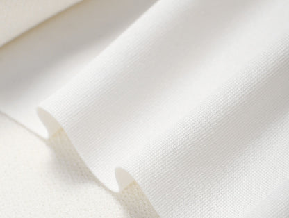 WANGXO | Two-Piece Patchwork Lace Elegant Halterneck Fishtail Dress -LINA.