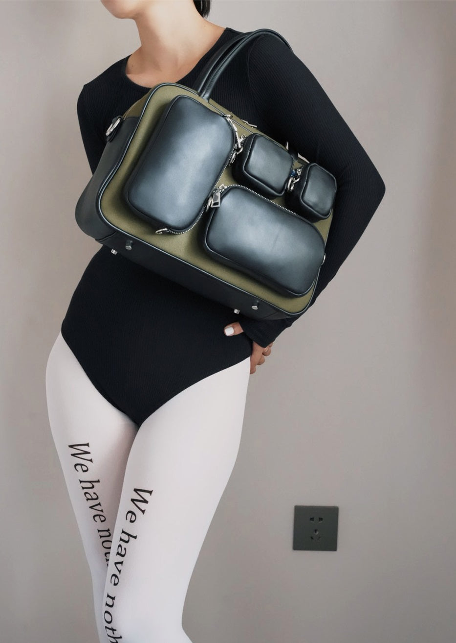 IUBALLET Leather Large Commuter Bag - ETERNAL.