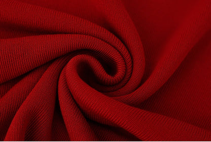 HECO Chinese round neck knit short sleeve feminine temperament slim T-shirt - COLE.