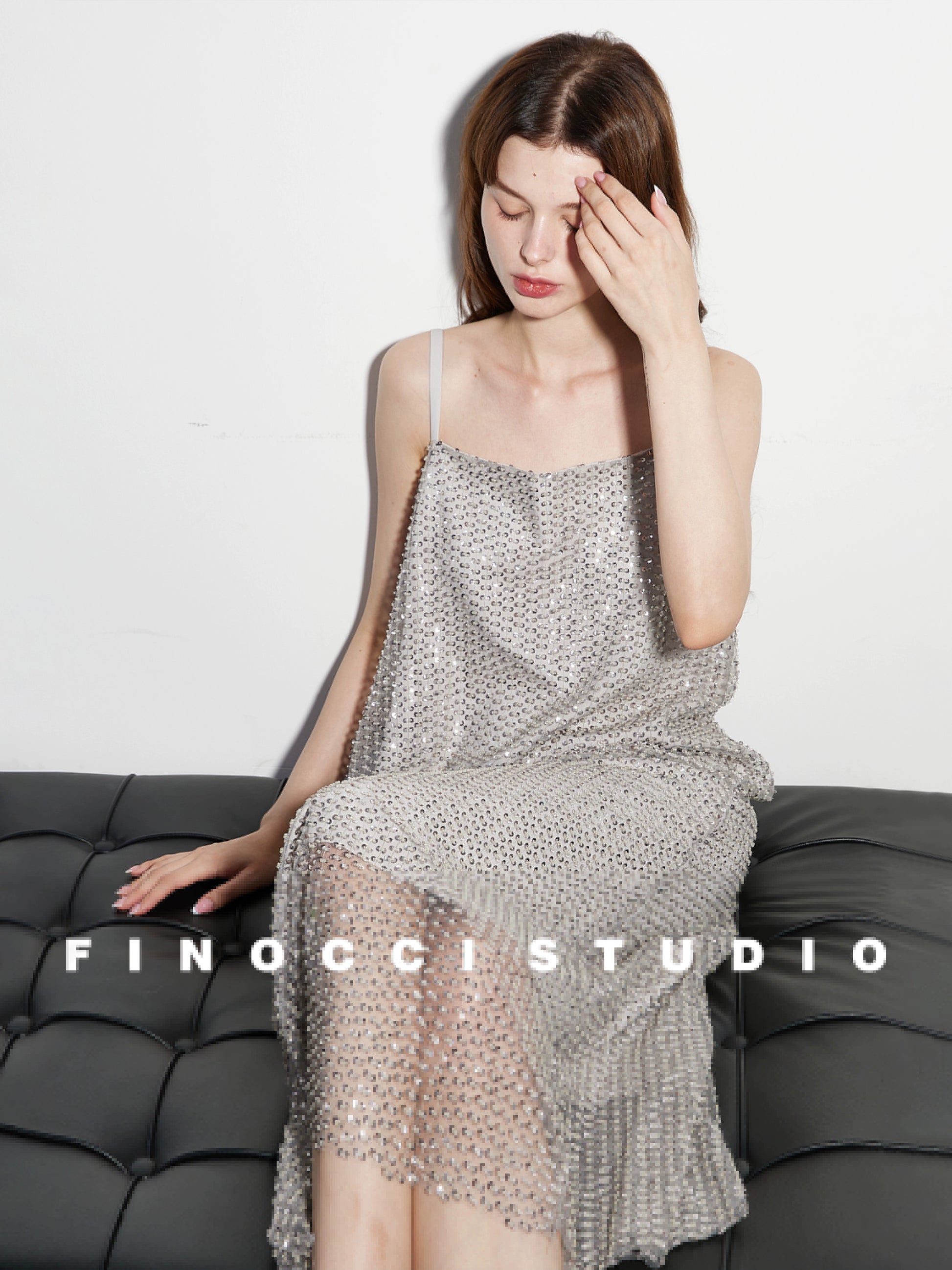 Gorgeous Vintage Luxury Gray Silver Bead Embroidered Slip Dress - Port GOOD GIRL REBEL Gorgeous Vintage Luxury Gray Silver Bead Embroidered Slip Dress - Port GOOD GIRL REBEL