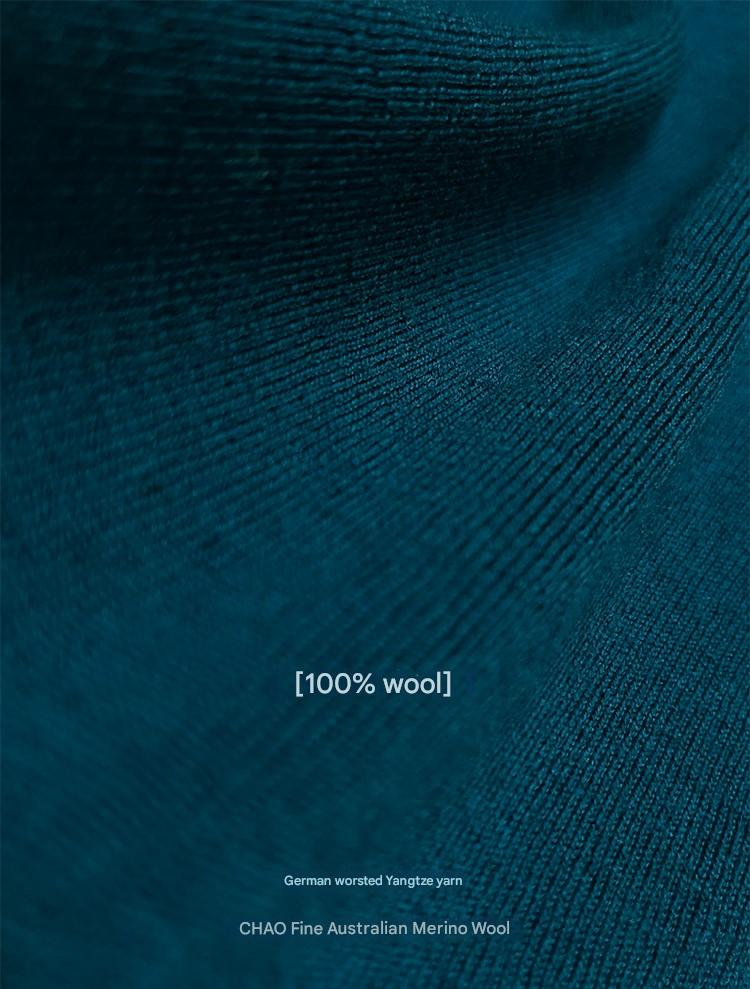 LE VENT&TES AILES seamless Yangtze yarn wool high-neck knit turtle neck-FEY