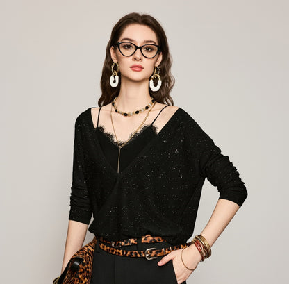 ANNASPEAK original top layer cowhide high-quality texture vintage leopard print belt-NIGE.