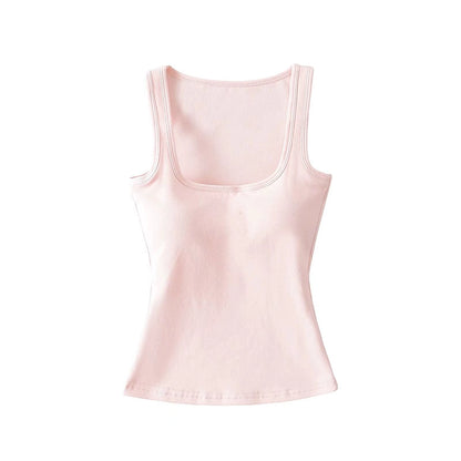 Le Palais Vintage chest pads, square neck, stretch tights, and tank tops-ZEN.