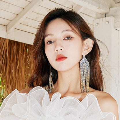 DOLLY High End Blue Diamond Earring-JUA